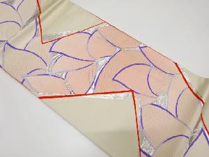 アンティーク 蝶模様織り出し袋帯(着用可)